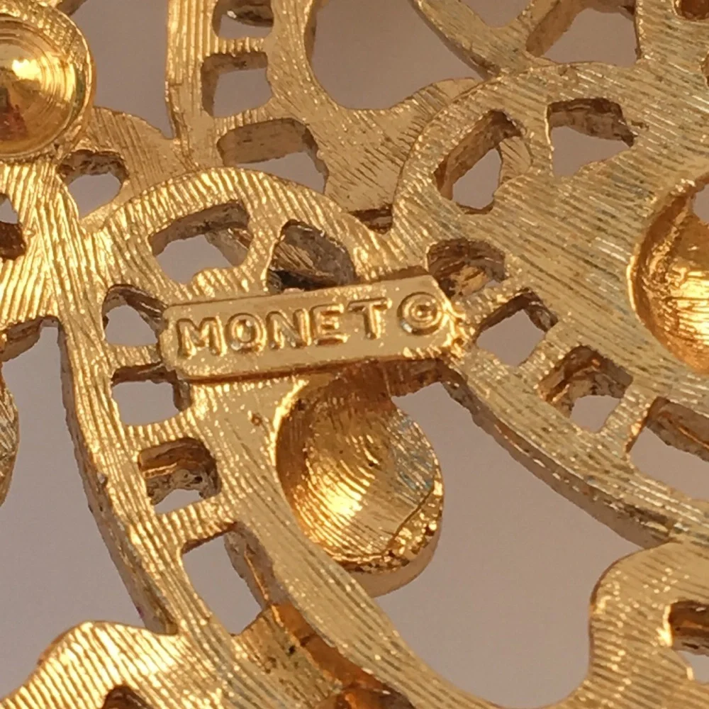 Ladies’ Monet Gold-tone Brooch